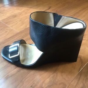 Ann Taylor Black Wedge